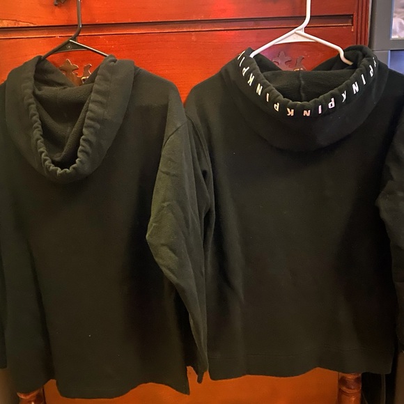 2 PINK hoodies - Picture 2 of 4